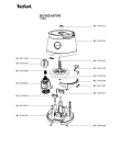 Схема №3 DO1031A7/701 с изображением Насадка, диск для кухонного измельчителя Tefal MS-4785340