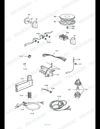 Схема №2 DEW 6631 с изображением Всякое для духового шкафа DELONGHI 3426N31001