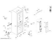 Схема №2 KG36NXI45, Siemens с изображением Дверь для холодильной камеры Siemens 00715249