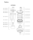 Схема №2 AAT54C(0) с изображением Всякое для кухонного измельчителя Moulinex MS-5966492