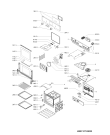 Схема №1 9BROV6002A с изображением Обшивка для духового шкафа Whirlpool 481010578656