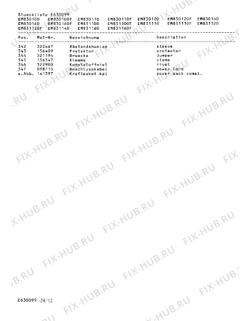 Схема №13 EM837500 с изображением Гайка для микроволновой печи Bosch 00155407