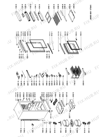 Схема №1 ART 823/H с изображением Криостат для холодильной камеры Whirlpool 481927129091