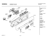 Схема №4 SE24A665 Extraklasse с изображением Передняя панель для посудомойки Siemens 00438341