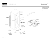 Схема №3 3FS3613 с изображением Дверь для холодильной камеры Bosch 00235634