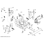 Схема №6 S49E33N0EU с изображением Передняя панель для посудомойки Bosch 00447624