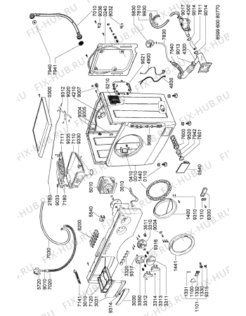 Схема №2 LF 330 TX с изображением Электромотор для стиралки Whirlpool 481231038541