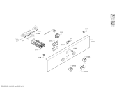 Схема №4 FRMA702W с изображением Панель управления для плиты (духовки) Bosch 11006718