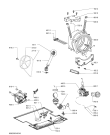 Схема №2 AWOC 0614 с изображением Блок управления для стиралки Whirlpool 481010526720