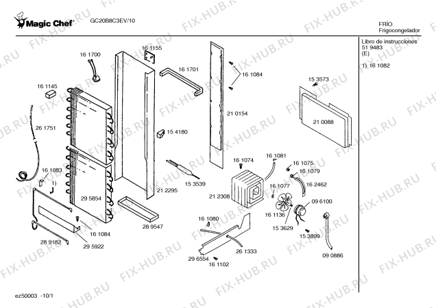 Схема №6 GS22B6C3EV с изображением Кронштейн для холодильника Bosch 00096118