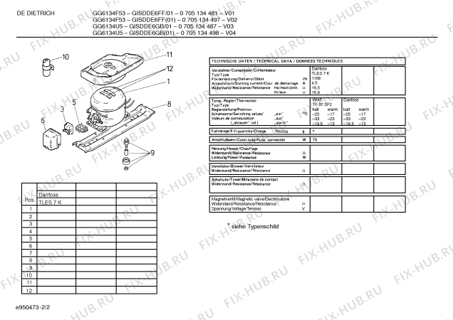 Схема №2 GILBLF1EE 3GI993B с изображением Планка для холодильной камеры Bosch 00290603