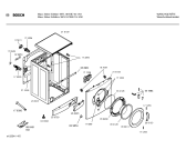 Схема №3 WFL245SGB Maxx Silver edition с изображением Передняя часть корпуса для стиральной машины Bosch 00216108