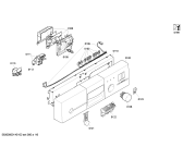 Схема №5 SF25E830EU с изображением Передняя панель для посудомойки Siemens 00703387
