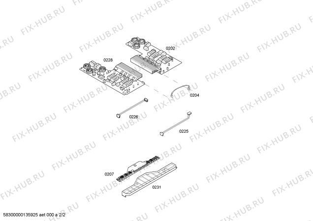 Взрыв-схема плиты (духовки) Siemens EH685ME21E SE.4I.60.PZ.X.FS.Piezo - Схема узла 02