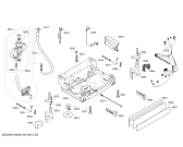 Схема №4 SMU50D08SK AquaStop с изображением Панель управления для электропосудомоечной машины Bosch 00742154