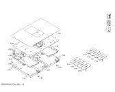 Схема №2 PXX801D34E с изображением Стеклокерамика для электропечи Bosch 00716168