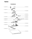 Схема №1 FV6050C5/23 с изображением Кабель для электропарогенератора Tefal CS-00097974