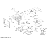 Схема №2 3WGX2534 с изображением Панель для микроволновой печи Bosch 00745502
