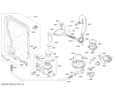 Схема №5 SMU53M75SK SuperSilence с изображением Передняя панель для электропосудомоечной машины Bosch 11000064