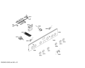 Схема №3 HM64D210T с изображением Панель управления для плиты (духовки) Siemens 00670256