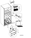 Схема №4 W8TIH182X с изображением Полка для холодильной камеры Whirlpool 488000534426
