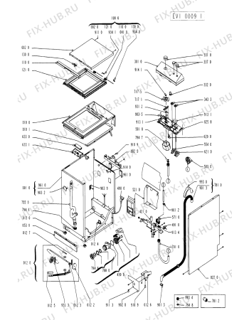 Схема №3 AWG 680 WP-PL/RU с изображением Декоративная панель для стиралки Whirlpool 481945319617