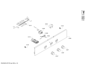 Схема №6 HB211E2J с изображением Панель управления для духового шкафа Siemens 11008579