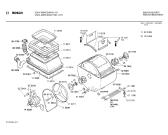 Схема №2 0722044630 V3414 с изображением Уплотнитель для стиральной машины Bosch 00054644