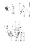 Схема №1 AFG 531/H с изображением Заглушка для холодильной камеры Whirlpool 481938118262