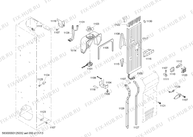 Схема №10 KBUIT4255E с изображением Шайба для посудомойки Bosch 00487809