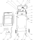 Схема №2 VM615 (296872, WQP12-9368) с изображением Шланг (трубка) для электропосудомоечной машины Gorenje 308342