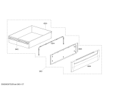 Схема №5 HES247U с изображением Панель для плиты (духовки) Bosch 00143805