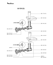 Схема №3 AA144BF(2) с изображением Другое для электромясорубки Moulinex MS-4775047