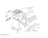 Схема №5 FSF11K7BEA DEFY I BCO GE CBU с изображением Крышка для духового шкафа Bosch 00237701