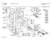 Схема №2 SMS8040 с изображением Панель для электропосудомоечной машины Bosch 00295226