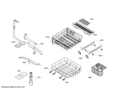 Схема №4 SRVAIE3 с изображением Модуль управления для посудомойки Bosch 00643458