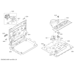 Схема №5 HEB34D450 с изображением Ручка переключателя для духового шкафа Bosch 00612487