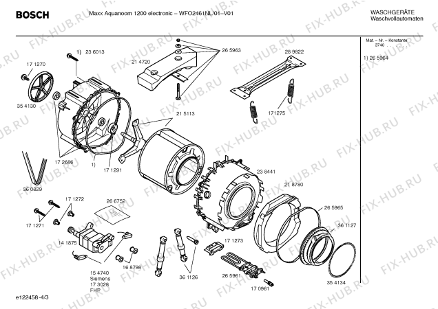 Bosch wfl 1662 oe схема