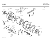 Схема №3 WFO2861FN Maxx aquanoon 1400 с изображением Вкладыш в панель для стиралки Bosch 00490397