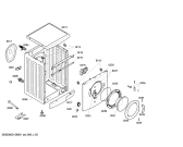 Схема №4 WM14E3R0 E 14.3R с изображением Панель управления для стиралки Siemens 00667716