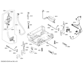 Схема №4 SMI65N42CH, ActiveWater Eco с изображением Набор кнопок для посудомойки Bosch 00614046