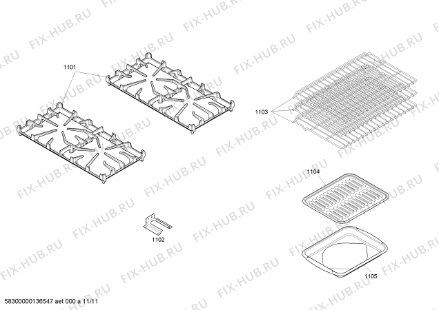 Схема №7 PRD364EDHU Thermador с изображением Кабель для плиты (духовки) Bosch 00644893