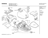 Схема №2 VS61A10, SUPER C 610 с изображением Крышка для пылесоса Siemens 00267183