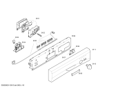 Схема №6 4VS460BA clase AAA / Aquastop с изображением Панель управления для посудомоечной машины Bosch 00445068