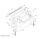 Схема №5 HBA30B560C с изображением Панель управления для плиты (духовки) Bosch 00670976