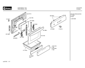 Схема №4 3CS400B с изображением Панель для духового шкафа Bosch 00354965