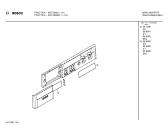 Схема №3 WFF2060 с изображением Вставка для ручки для стиралки Bosch 00261046