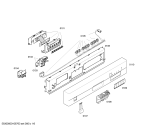 Схема №5 SL35262SK с изображением Уплотнитель для посудомойки Bosch 00165318