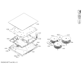 Схема №1 EH611BFB1E с изображением Стеклокерамика для электропечи Siemens 00773181