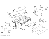 Схема №5 SHV43P13UC с изображением Набор кнопок для посудомойки Bosch 00618477